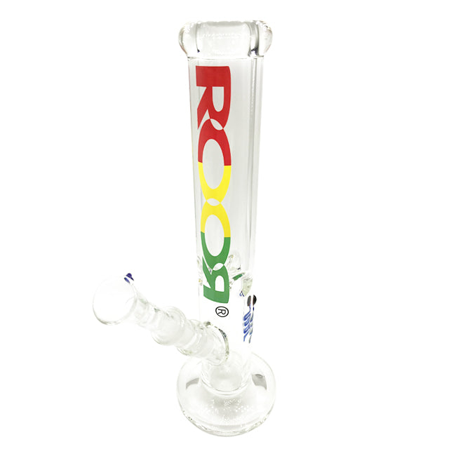 ROOR's 7mm Thick Glass Beaker Base Ice Bong Straight Cylinder Waterpip