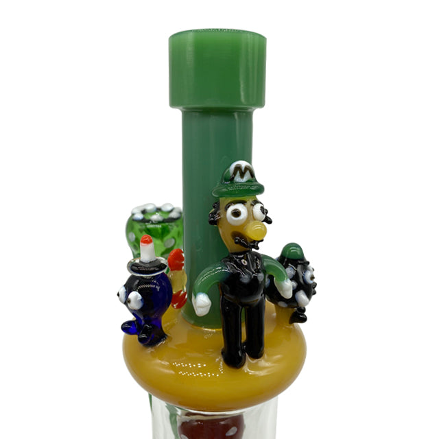 Super Mario Dab Rigs Colored Super Mario Perc Glass Water Bongs – DinoNail