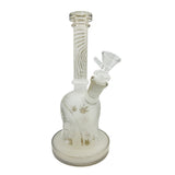 9" Rick & Morty Dab Rig w/ Sandblasted Accents