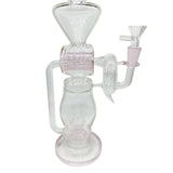 14 Inch Octopus Perc Recycler Bong/Dab rig