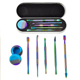 Six Piece Dabber Tool Set with Hard Case