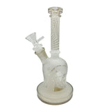 9" Rick & Morty Dab Rig w/ Sandblasted Accents