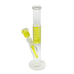 Glycerin Cooil Straight Freeze Bong Glass Water Pipe