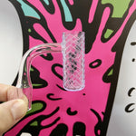 20mm Geometric Etched Quartz Banger Three Colors