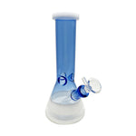8" Mini Beaker Bong With Ice Catcher Assorted Colors