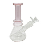6" Color Neck Beaker Bong - with 14M Matching Bowl
