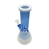 8" Mini Beaker Bong With Ice Catcher Assorted Colors