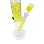 Glycerin Cooil Straight Freeze Bong Glass Water Pipe