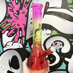 10 Inch Beaker Glass Water Pipe/ Bong Rasta
