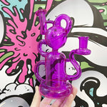 Inline Perc Dab Rig Rig Ball Shaped Recycler