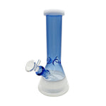 8" Mini Beaker Bong With Ice Catcher Assorted Colors
