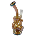 8.5'' Colored Double Hammerhead Recycler Dab Rig