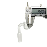 4mm Thick Quartz Banger Nail Kit 90 Degree