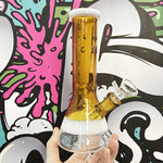 8" Mini Beaker Bong With Ice Catcher Assorted Colors