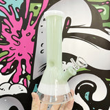8" Mini Beaker Bong With Ice Catcher Assorted Colors