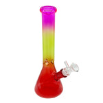 10 Inch Beaker Glass Water Pipe/ Bong Rasta
