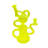 Inline Perc Dab Rig Rig Ball Shaped Recycler