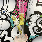 Glycerin Cooil Straight Freeze Bong Glass Water Pipe