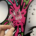 25MM FLAT TOP QUARTZ BANGER E-NAIL V2