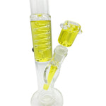 Glycerin Cooil Straight Freeze Bong Glass Water Pipe