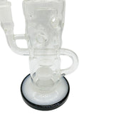 12 Inch Fab Egg Straight Dab Rig Recycler W/Seed of Life Perc