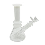 6" Color Neck Beaker Bong - with 14M Matching Bowl