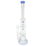 Triple Chamber Stereo Matrix Perc Glass Bong