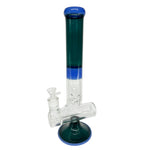 16 Inch Color Inline Diffused Straight Tube Bong