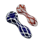 4 Inch Thick Handmade Glass Spoon Bowl/ Hand Pipe