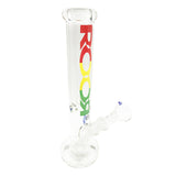 ROOR's 7mm Thick Glass Beaker Base Ice Bong Straight Cylinder Waterpipe