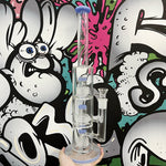 Triple Chamber Stereo Matrix Perc Glass Bong