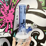 8" Mini Beaker Bong With Ice Catcher Assorted Colors