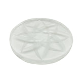 Quartz Channel Cap 45mm Octagram Double Side