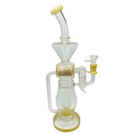 14 Inch Octopus Perc Recycler Bong/Dab rig