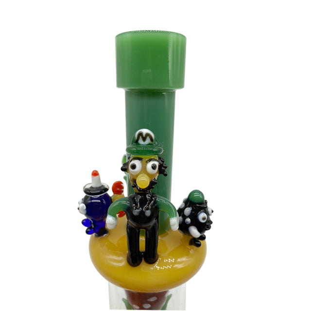 Super Mario Dab Rigs Colored Super Mario Perc Glass Water Bongs – DinoNail