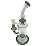 7" Mini Showerhead Perc Dab Rig Three Color