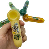 Rick and Morty Glass Hand Pipes