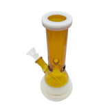 8" Mini Beaker Bong With Ice Catcher Assorted Colors