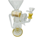 14 Inch Octopus Perc Recycler Bong/Dab rig