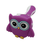 Smoke OwlMortyCat Silicone Art Pipe w Glass Bowl Removable Face