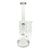 Double Stereo Matrix Percolator Glass Bong