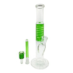 Glycerin Cooil Straight Freeze Bong Glass Water Pipe