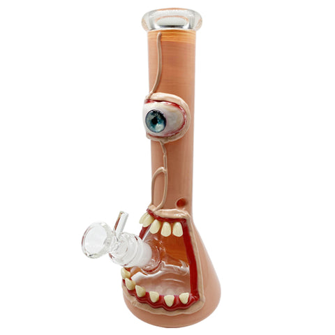 10.5 Inch 3D Wrap Cyclops Beaker With ICE Catcher