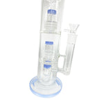 Triple Chamber Stereo Matrix Perc Glass Bong