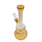 9" Rick & Morty Dab Rig w/ Sandblasted Accents