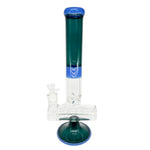 16 Inch Color Inline Diffused Straight Tube Bong