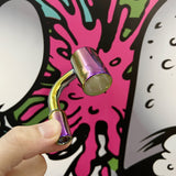 Electro Plated 25mm Quartz Banger