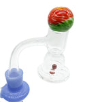 Seamless Blender Round Belly Terp Slurper Quartz Banger Set