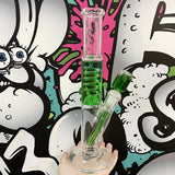 Glycerin Cooil Straight Freeze Bong Glass Water Pipe