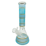 10.5 Color Particles Beaker Bong With Ice Catcher